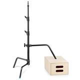 MANFROTTO C-STAND 18 SLIDING LEG, BLACK max. Höhe: 175cm, max. Belastung: 8kg