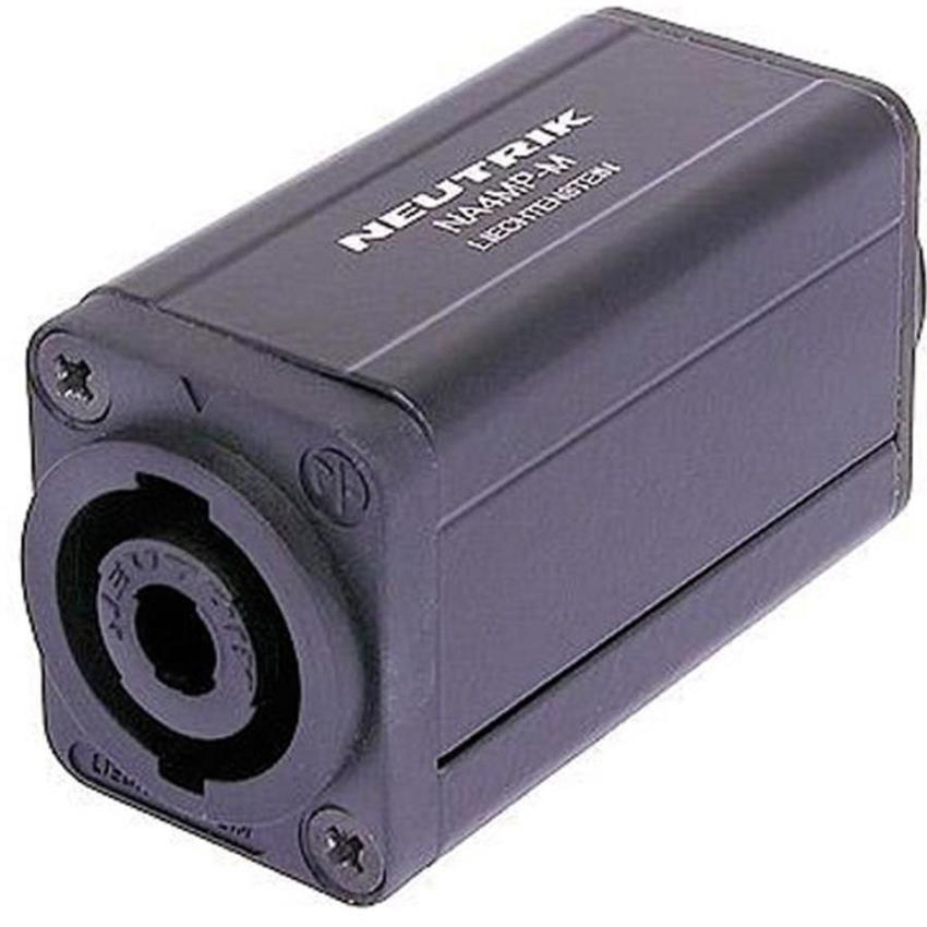 Neutrik Speakon® NL4MP - 3pol-XLR Kabelstecker Serie: Adapter Speakon-EB-ST/XLR-3-KA-ST
