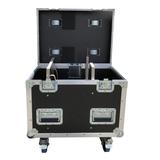 Case für 1x 500kg Chainmaster Rigging Lift  D8+ ULTRA, Stapelbar, Deckel mit Radmulde, 2x Butterfly & 8x Klappgriff