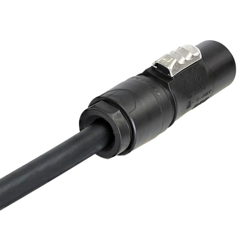 Neutrik 3pol Kabelstecker mit Verriegelung, power-out, 230V, 16A, max. 2.5mm², Schraubanschl., Serie: PowerCon TRUE1