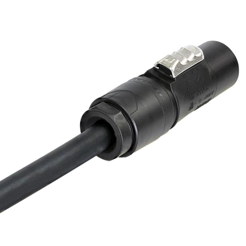 Neutrik 3pol Kabelstecker mit Verriegelung, power-out, 230V, 16A, max. 2.5mm², Schraubanschl., Serie: PowerCon TRUE1
