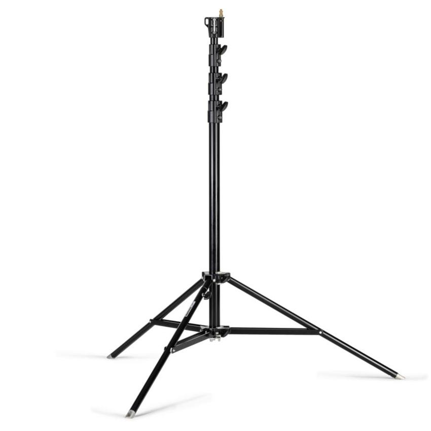 MANFROTTO BLACK ALU SUPER STAND max. Höhe: 455cm, max. Belastung: 35kg