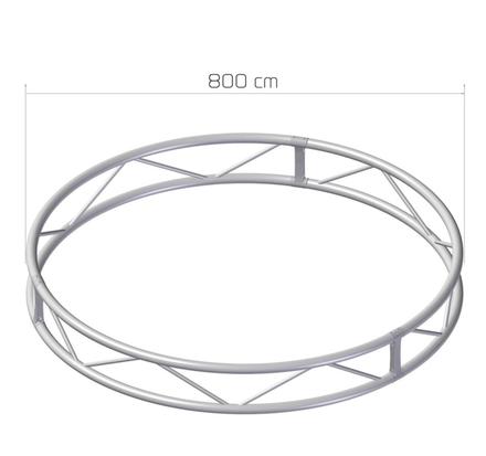 Litec FX25SC800A8V Vertikal ST 25 cm. flat - Circle ext. diam. cm. 800, 8 sect.