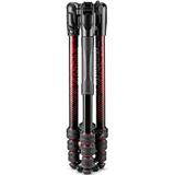 MANFROTTO Befree Advanced Alu Reisestativ Kit Twist rot
