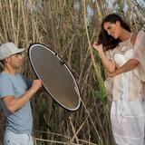 Lastolite Rundreflektor Silber/Weiß 95cm 