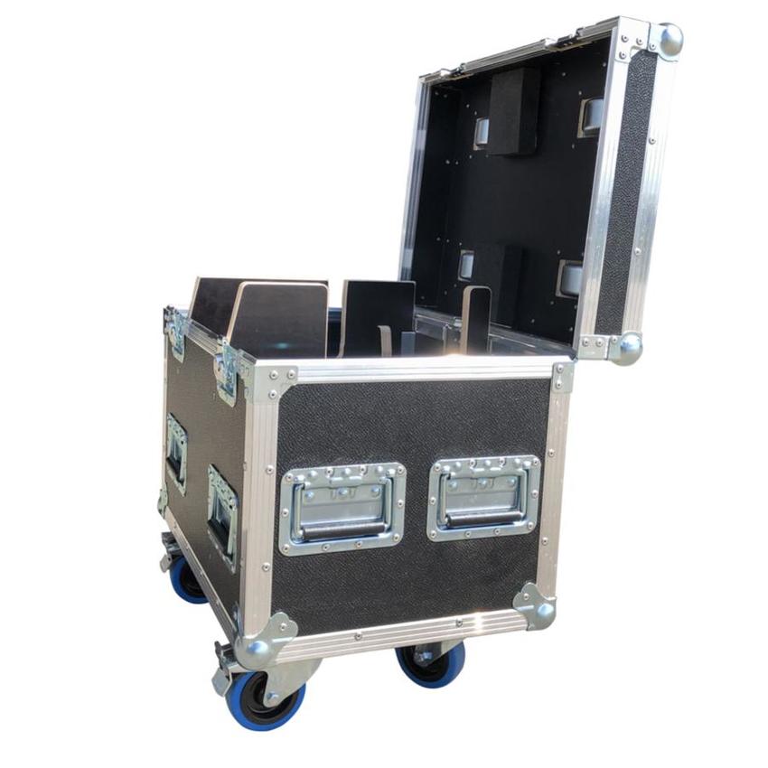 Case für 1x 500kg Chainmaster Rigging Lift  D8+ ULTRA, Stapelbar, Deckel mit Radmulde, 2x Butterfly & 8x Klappgriff