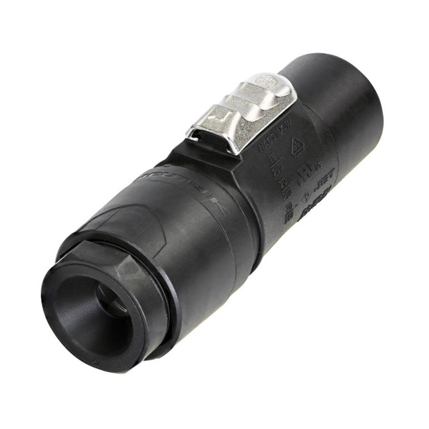Neutrik 3pol Kabelstecker mit Verriegelung, power-out, 230V, 16A, max. 2.5mm², Schraubanschl., Serie: PowerCon TRUE1