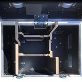 Case für 1x 500kg Chainmaster Rigging Lift  D8+ ULTRA, Stapelbar, Deckel mit Radmulde, 2x Butterfly & 8x Klappgriff