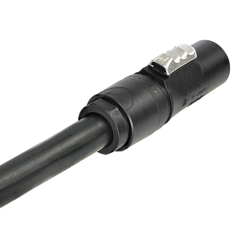 Neutrik 3pol Kabelstecker mit Verriegelung, power-out, 230V, 16A, max. 2.5mm², Schraubanschl., Serie: PowerCon TRUE1