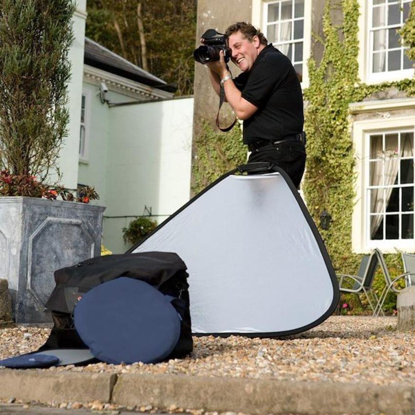 Lastolite Trigrip Sunfire/Silber 120cm 