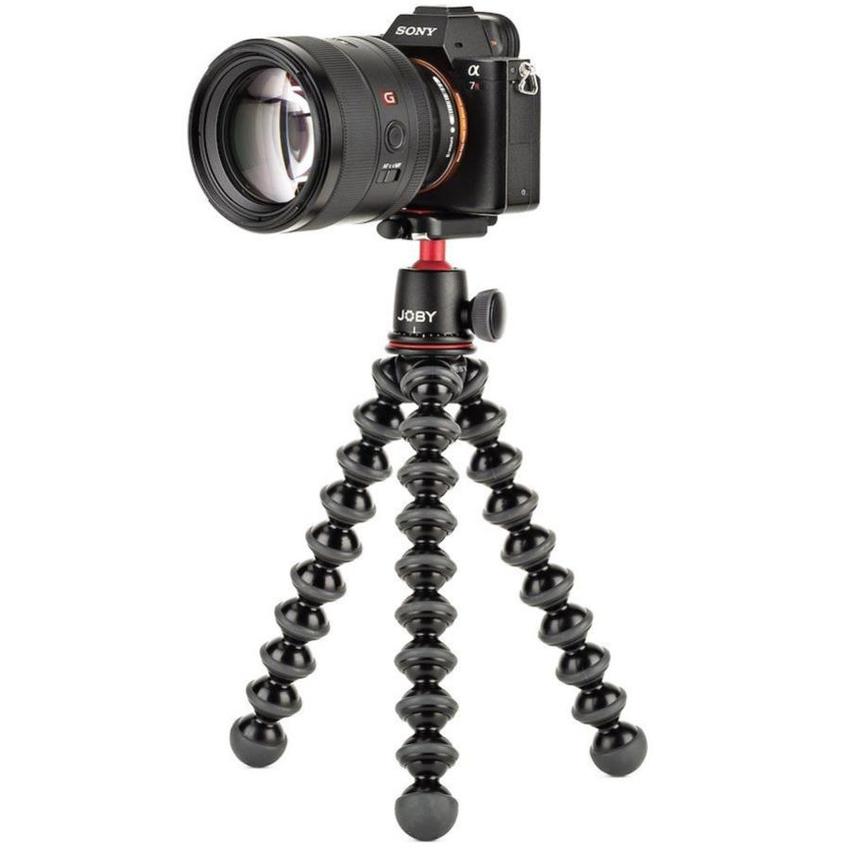 JOBY GorillaPod 3K Stativ Kit, Leichtes professionelles Stativ für DSLR- und spiegellose Kameras