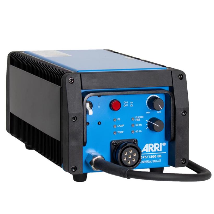 ARRI EB 575/1200, 90-125V/180-250V, AC (50/60Hz), Lampenstecker International (VEAM), Aktiver Netz Filter ALF,
