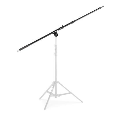 MANFROTTO TELESCOPIC MINI BOOM ARM W. BABY PIN BLACK VERSION Mini Ausleger mit Schiebevorrichtung, schwarz