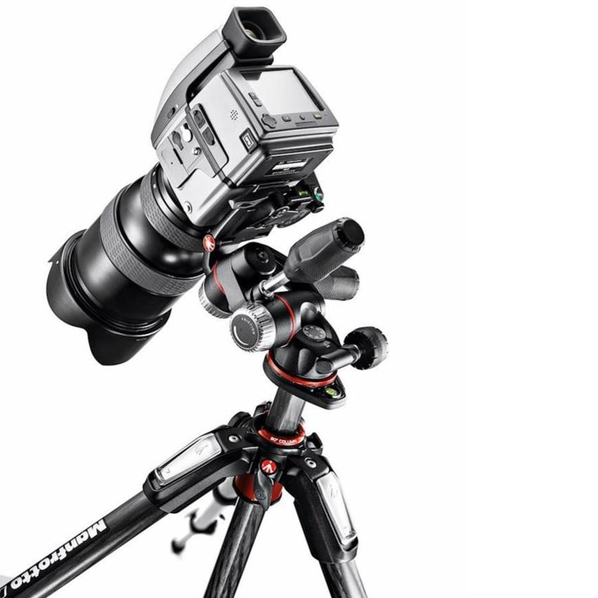 MANFROTTO 055 Carbon Stativ (3 Segmente) max. Höhe: 170cm, max. Belastung: 9kg