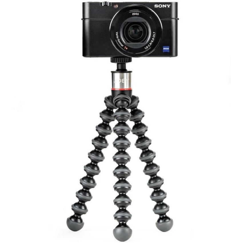 JOBY GorillaPod 500 Stativ Kompakt-Kameras und Mini-Video- kameras, Kompaktes Stativ für Action-, 360-Grad- u. Kompakt-