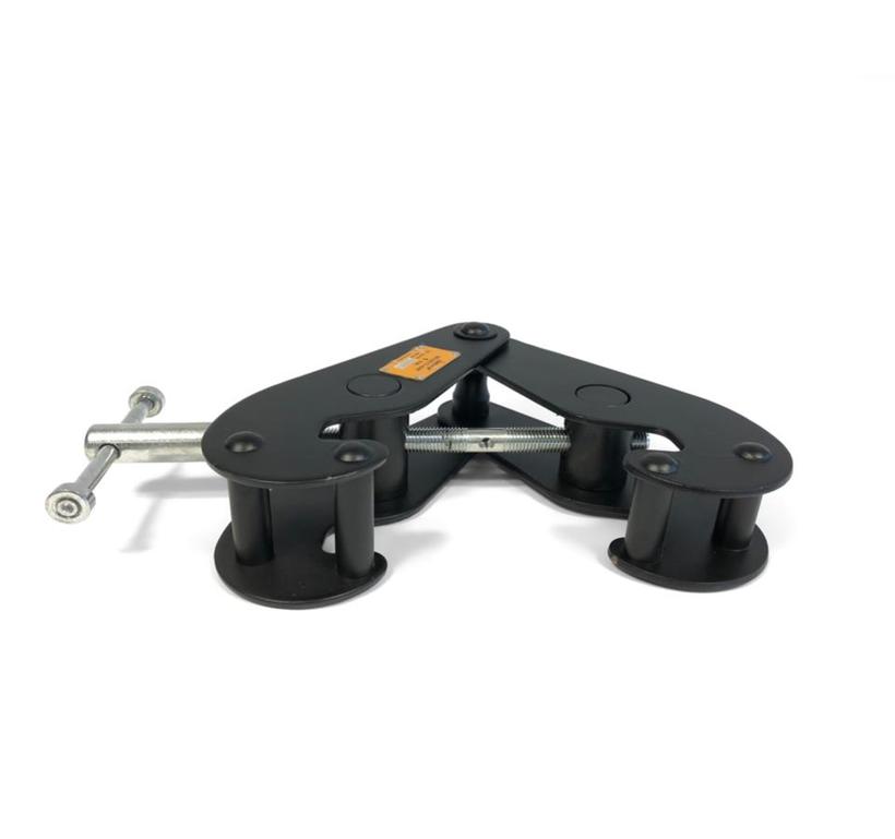 Ultralite Trägerklemme 1.000 kg  schwarz Tragkraft, Flanschbreite 75-220 mm