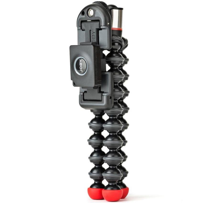 JOBY GripTight ONE GP Magnetic Impulse Stativ Kit mit Magnetfüßen, Für Smartphone (mit oder ohne Hülle)