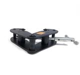 Ultralite Trägerklemme 1.000 kg  schwarz Tragkraft, Flanschbreite 75-220 mm