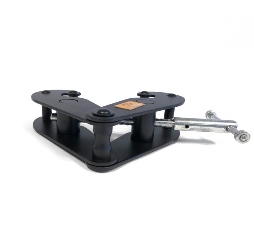 Ultralite Trägerklemme 1.000 kg  schwarz Tragkraft, Flanschbreite 75-220 mm