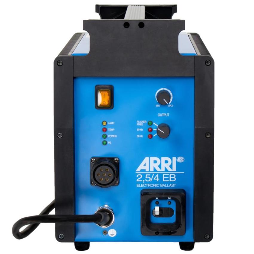ARRI EB 2500/4000, 180-250V, AC (50/60Hz), ohne Netzstecker, Lampenstecker International (VEAM), Aktiver Netz Filter ALF,