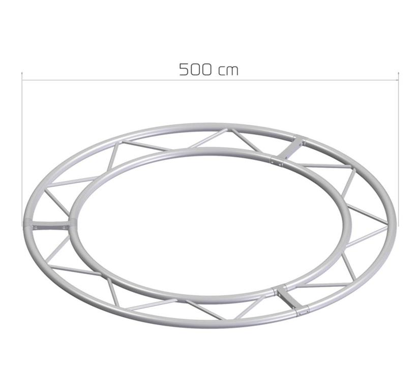 Litec FX30SC500A4P  PREIS AUF ANFRAGE !!! ST 29 cm. flat - circle ext. diam. cm. 500, 4 sect.