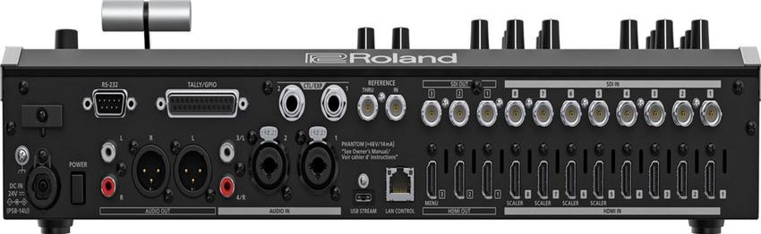 Roland V-160 HD Streaming Video Switcher IN: 8x HDMI / 8x SDI, OUT: 3x HDMI / 3x SDI, USB-C, RJ45