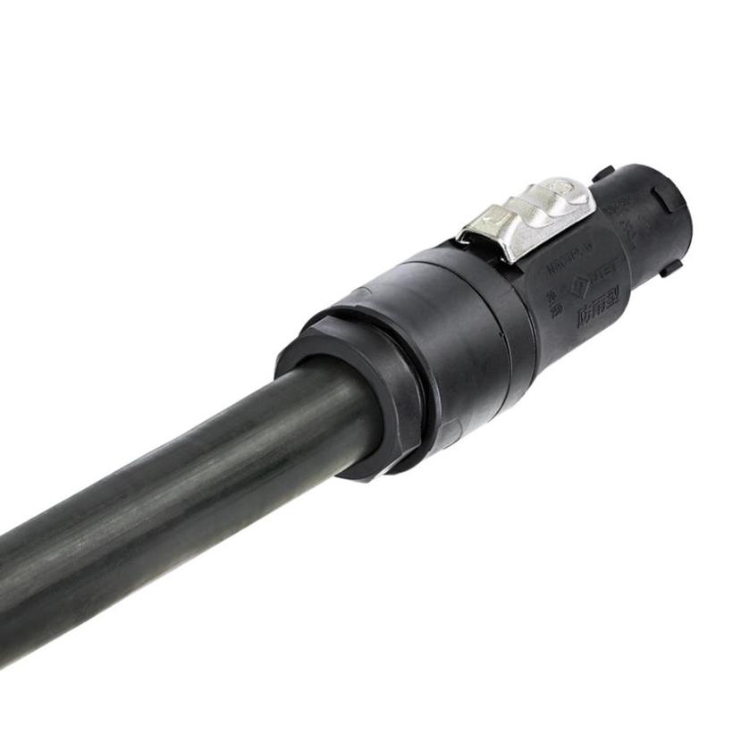 Neutrik 3pol Kabelbuchse mit Verriegelung, power-in, 230V, 16A, max. 2.5mm², Schraubanschl., Serie: PowerCon TRUE1