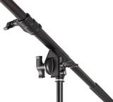 MANFROTTO TELESCOPIC MINI BOOM ARM W. BABY PIN BLACK VERSION Mini Ausleger mit Schiebevorrichtung, schwarz