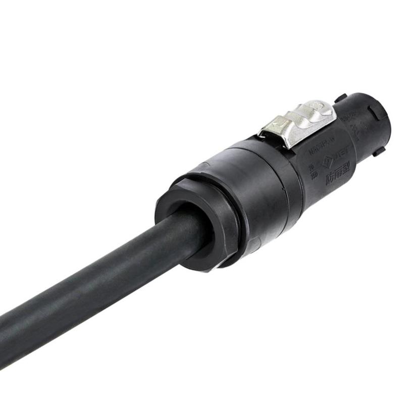 Neutrik 3pol Kabelbuchse mit Verriegelung, power-in, 230V, 16A, max. 2.5mm², Schraubanschl., Serie: PowerCon TRUE1