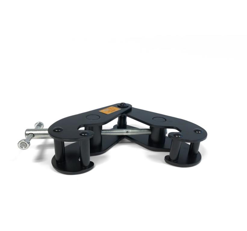 Ultralite Trägerklemme 2000kg, schwarz Safetyfactor 1:4, Spannweite 75-220mm