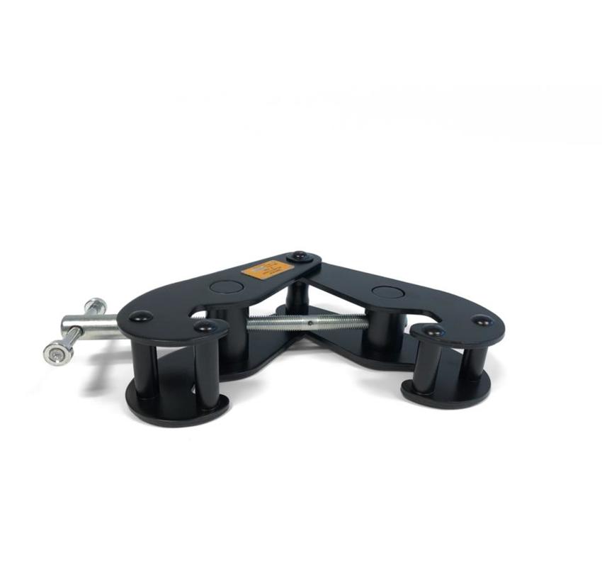 Ultralite Trägerklemme 2000kg, schwarz Safetyfactor 1:4, Spannweite 75-220mm