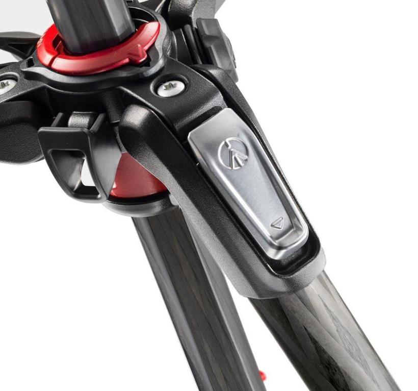 MANFROTTO 190 Carbon Stativ QPL, 4 Segmente 