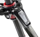 MANFROTTO 190 Carbon Stativ QPL, 4 Segmente 