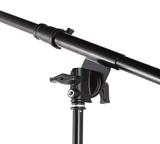 MANFROTTO TELESCOPIC MINI BOOM ARM W. BABY PIN BLACK VERSION Mini Ausleger mit Schiebevorrichtung, schwarz