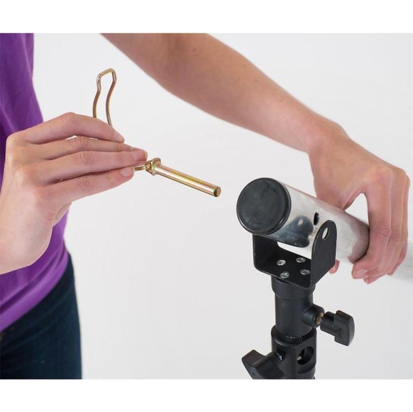 Manfrotto Hintergrundhalterung 4m (Heavy Duty) (ohne Hintergrund / Stoff)