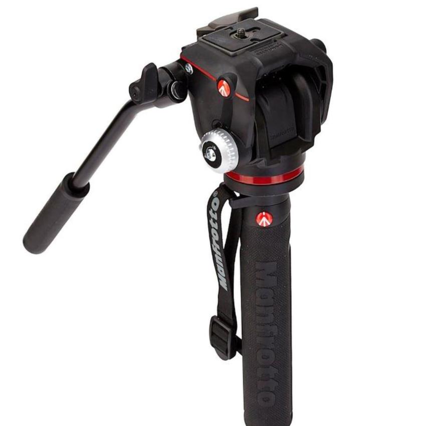 MANFROTTO XPRO Alu Video-Einbeinstativ mit 2-Wege-Neiger 4 Segmente