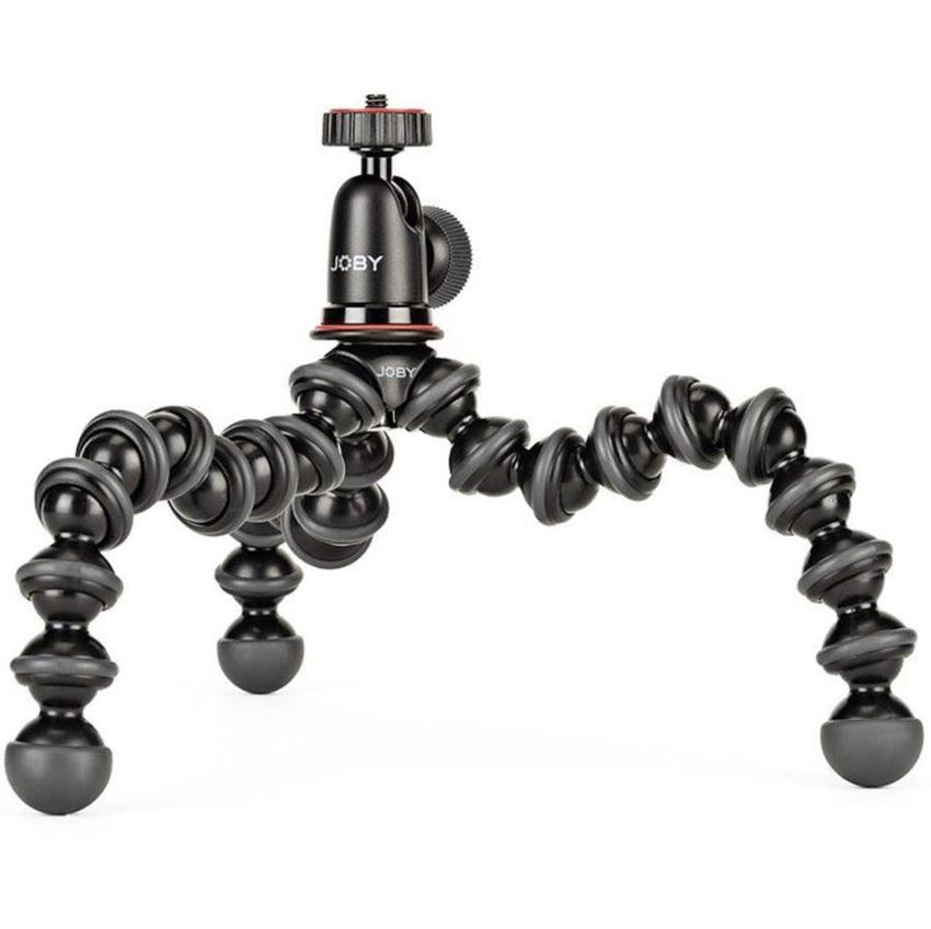 JOBY GorillaPod 1K Stativ Kit für spiegellose und Kompakt- kameras, Kompaktes Stativ und Kugelkopf für fortgeschrittene