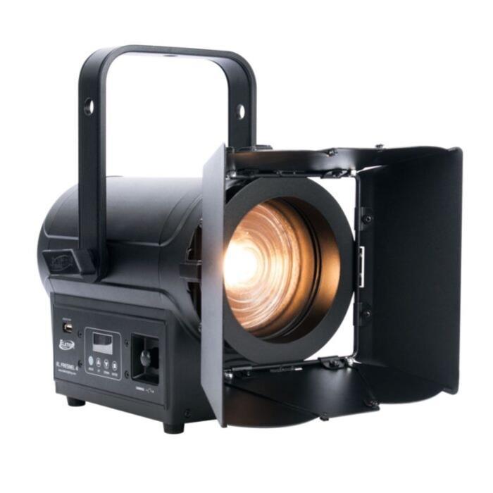 ELATION KL Fresnel 4" Scheinwerfer (inkl. Flügeltor und FFR) 50W, Key Light LED Engine 3000K, DMX, schwarz