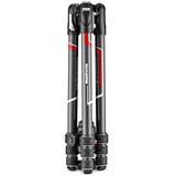 MANFROTTO Befree GT Carbon Reisestativ Twist mit Kugelkopf, 4 Segmente