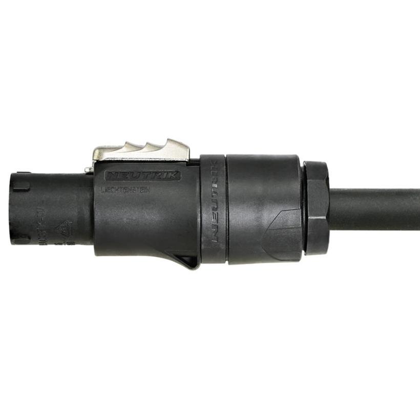 Neutrik 3pol Kabelbuchse mit Verriegelung, power-in, 230V, 16A, max. 2.5mm², Schraubanschl., Serie: PowerCon TRUE1