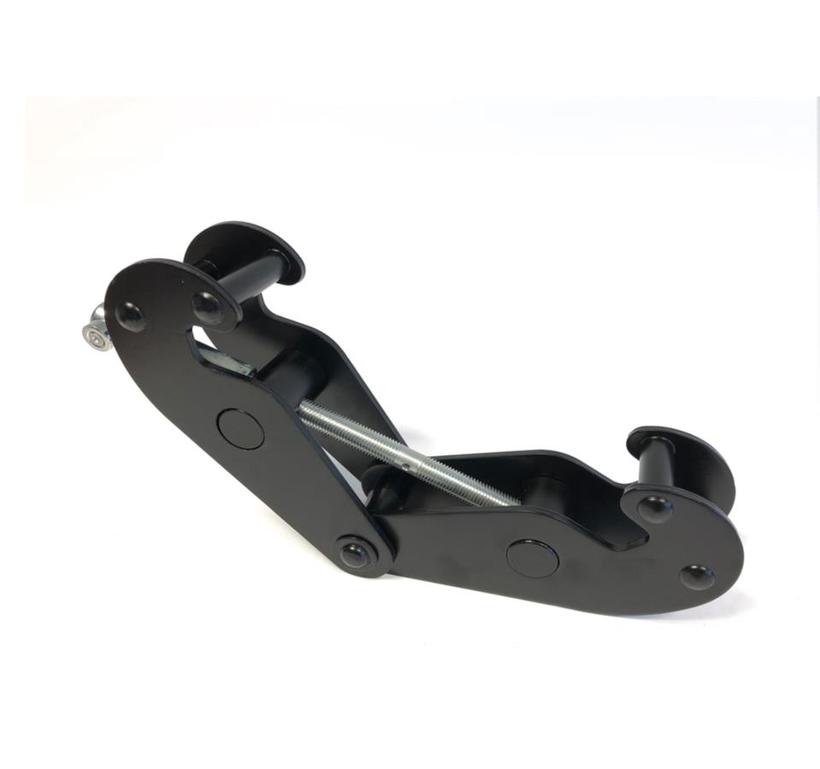 Ultralite Trägerklemme 2000kg, schwarz Safetyfactor 1:4, Spannweite 75-220mm