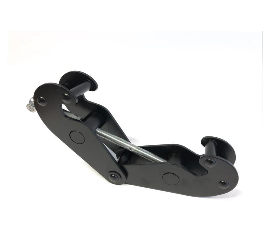 Ultralite Trägerklemme 2000kg, schwarz Safetyfactor 1:4, Spannweite 75-220mm