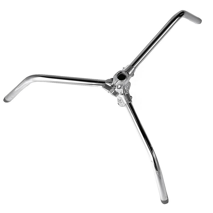 MANFROTTO C-STAND BASE Base für Century Stative Chrom-Finish Silber