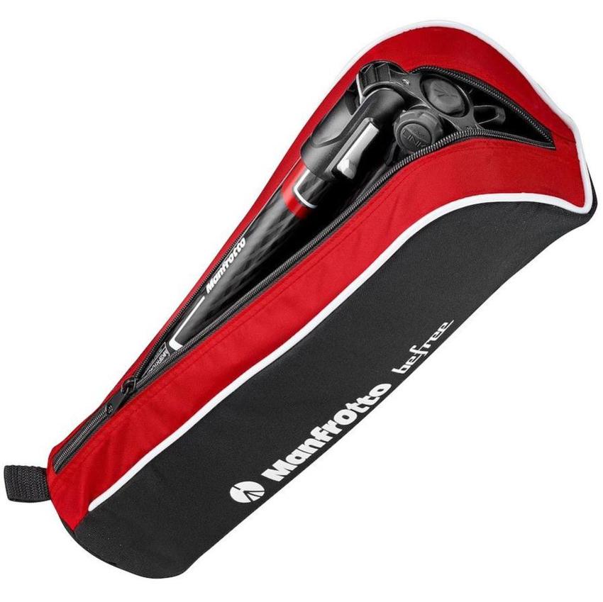 MANFROTTO Befree GT Carbon Reisestativ Twist mit Kugelkopf, 4 Segmente