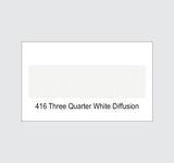 LEE-Filters, Nr. 416, Rolle 762x152cm, Wide 152cm normal, Three Quarter White Diffusion / WD