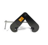 Ultralite Trägerklemme 3000kg, schwarz Safetyfactor 1:4, Spannweite 80-320mm