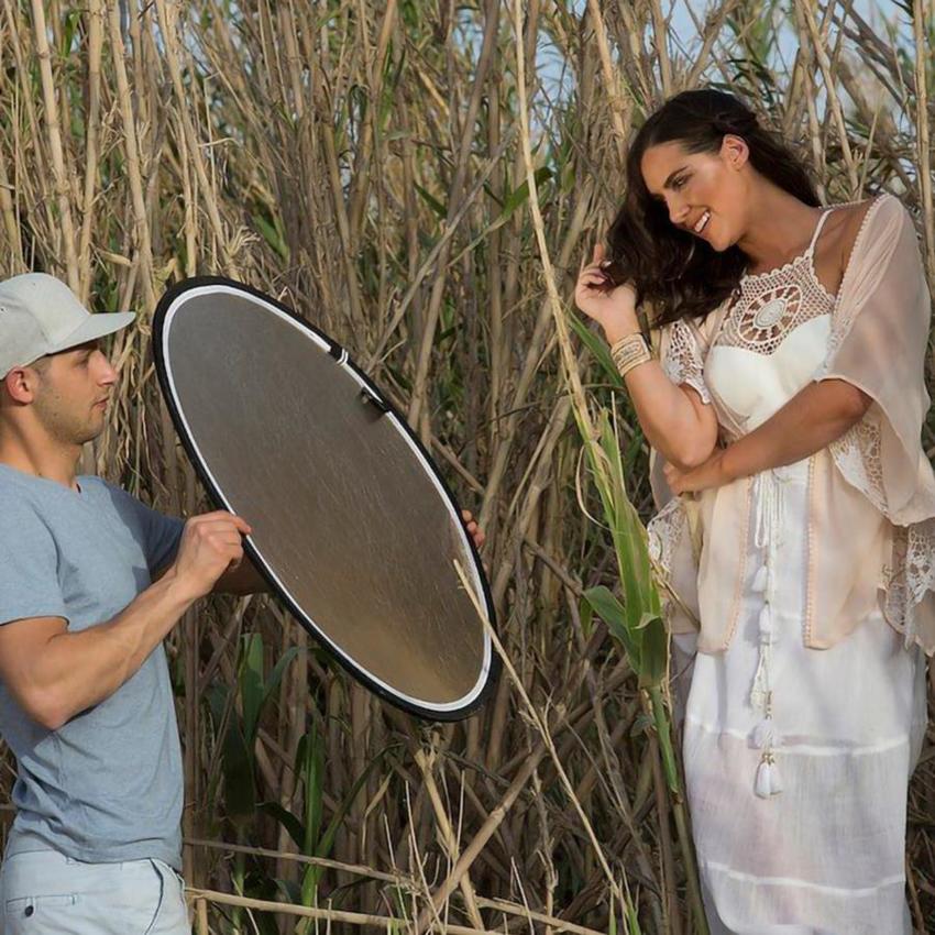 Lastolite Rundreflektor Sunfire/Silber 75cm 