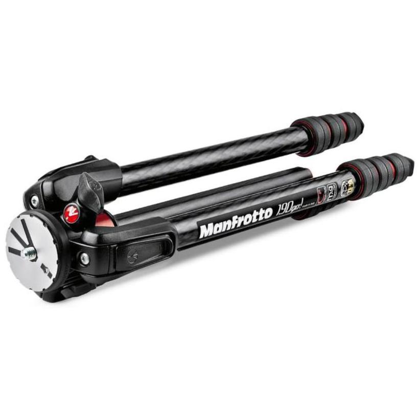 MANFROTTO 190go! Carbon Stativ Twist, 4 Segmente 