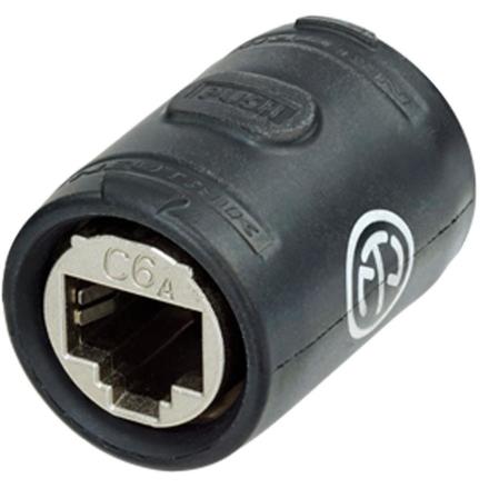 Neutrik etherCON CAT6A-Kuppler für Kabelverlängerungen EtherCon Adapter EtherCon Adapter  (max. CAT6A)