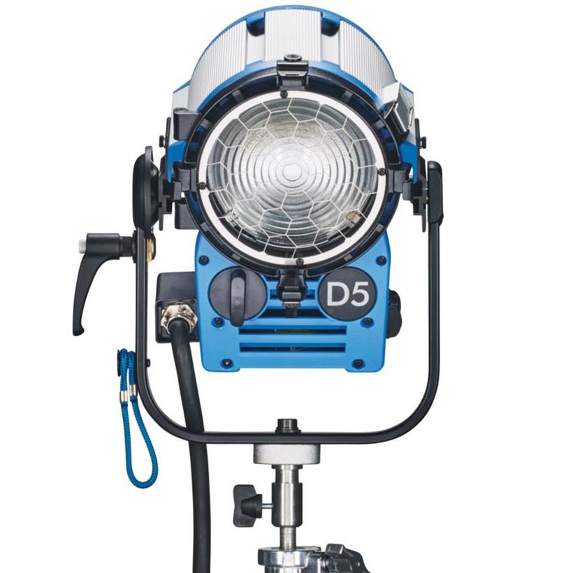 ARRI DAYLIGHT True Blue D5, 575W, single ended, MAN, blau/silber, International, Kabel 0.5m